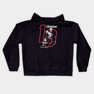 Johnny Gaudreau Columbus Offset Kids Hoodie